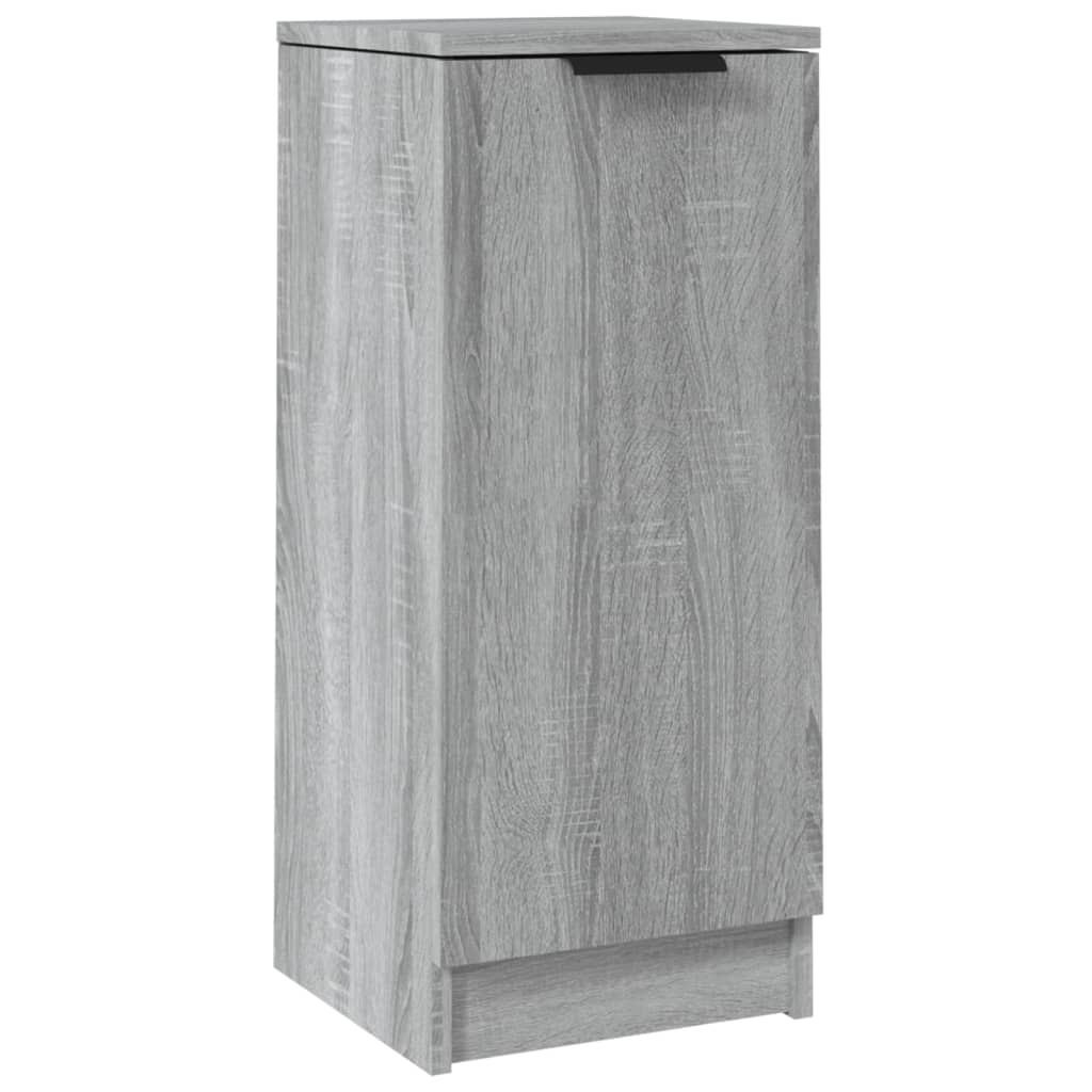 vidaXL Buffet gris sonoma 30x30x70 cm bois d'ingénierie