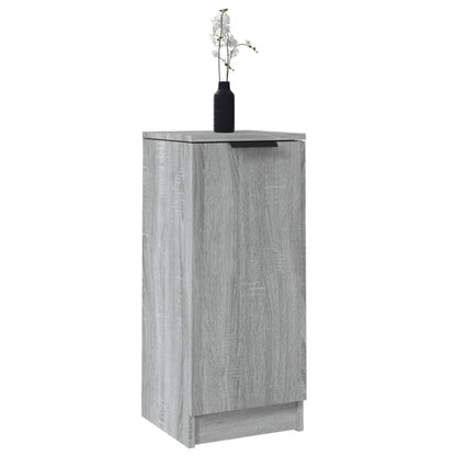 vidaXL Buffet gris sonoma 30x30x70 cm bois d'ingénierie