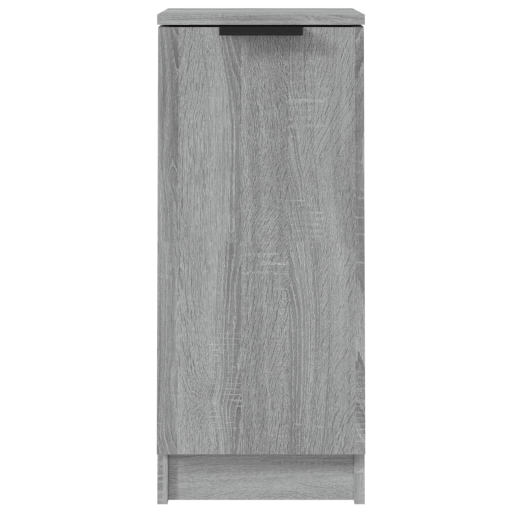 vidaXL Buffet gris sonoma 30x30x70 cm bois d'ingénierie