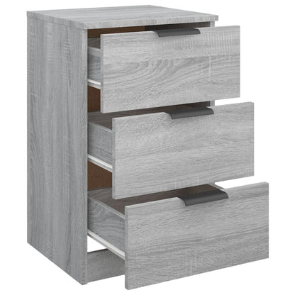 vidaXL Nachttisch Grau Sonoma 40x36x65 cm