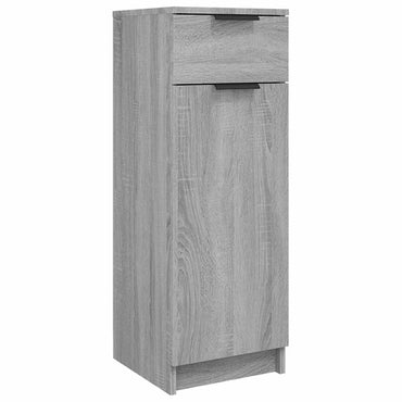 vidaXL Armoire de salle de bain gris Sonoma 32x34x90 cm Bois d'ingénierie