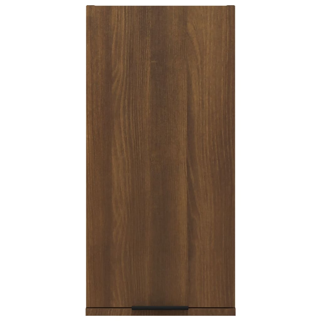 vidaXL Armoire murale de salle de bain chêne marron 32x20x67 cm