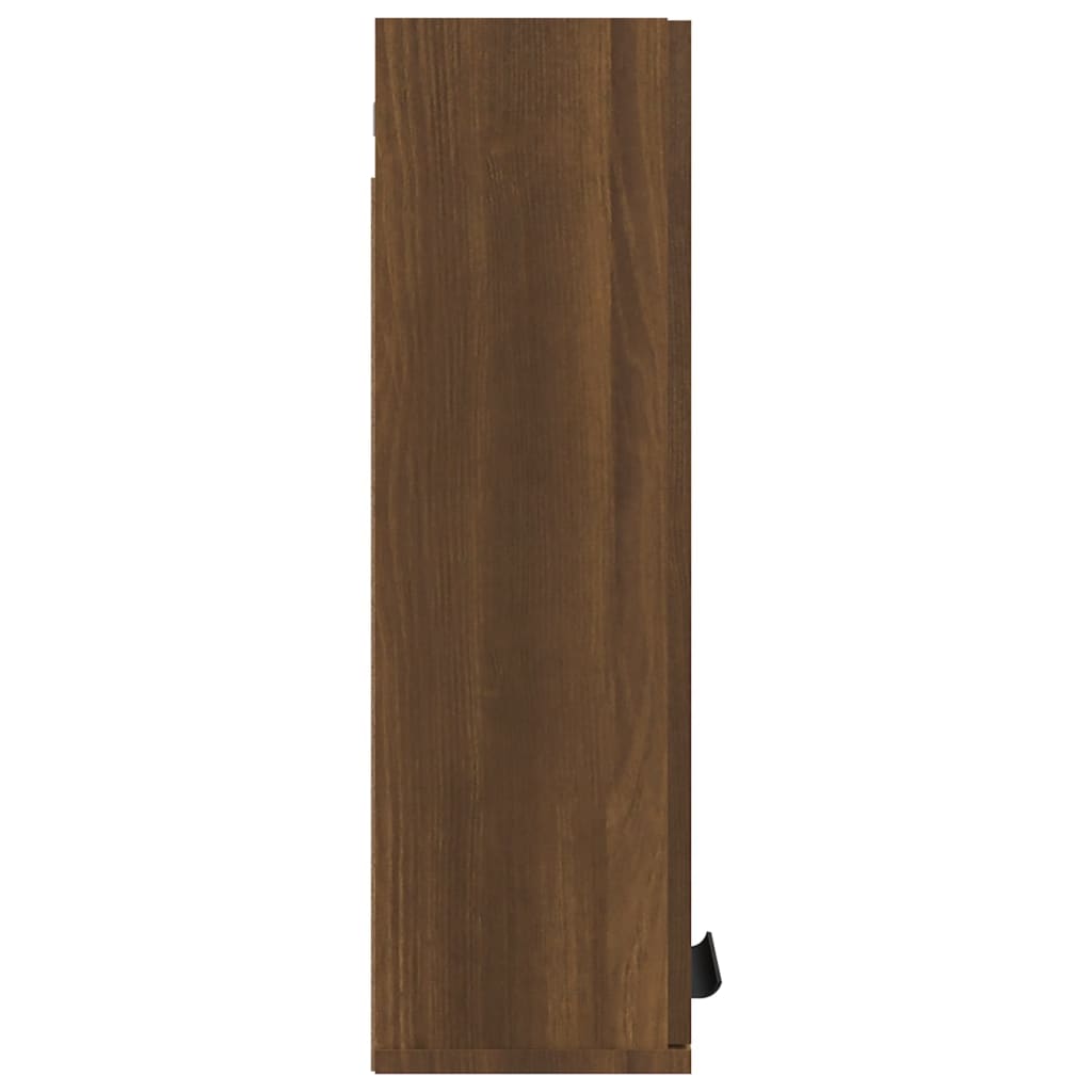 vidaXL Armoire murale de salle de bain chêne marron 32x20x67 cm