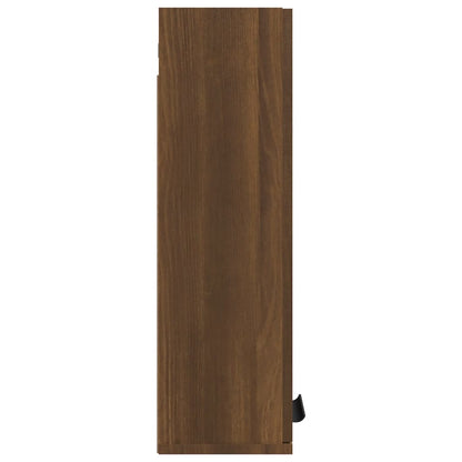 vidaXL Armoire murale de salle de bain chêne marron 32x20x67 cm