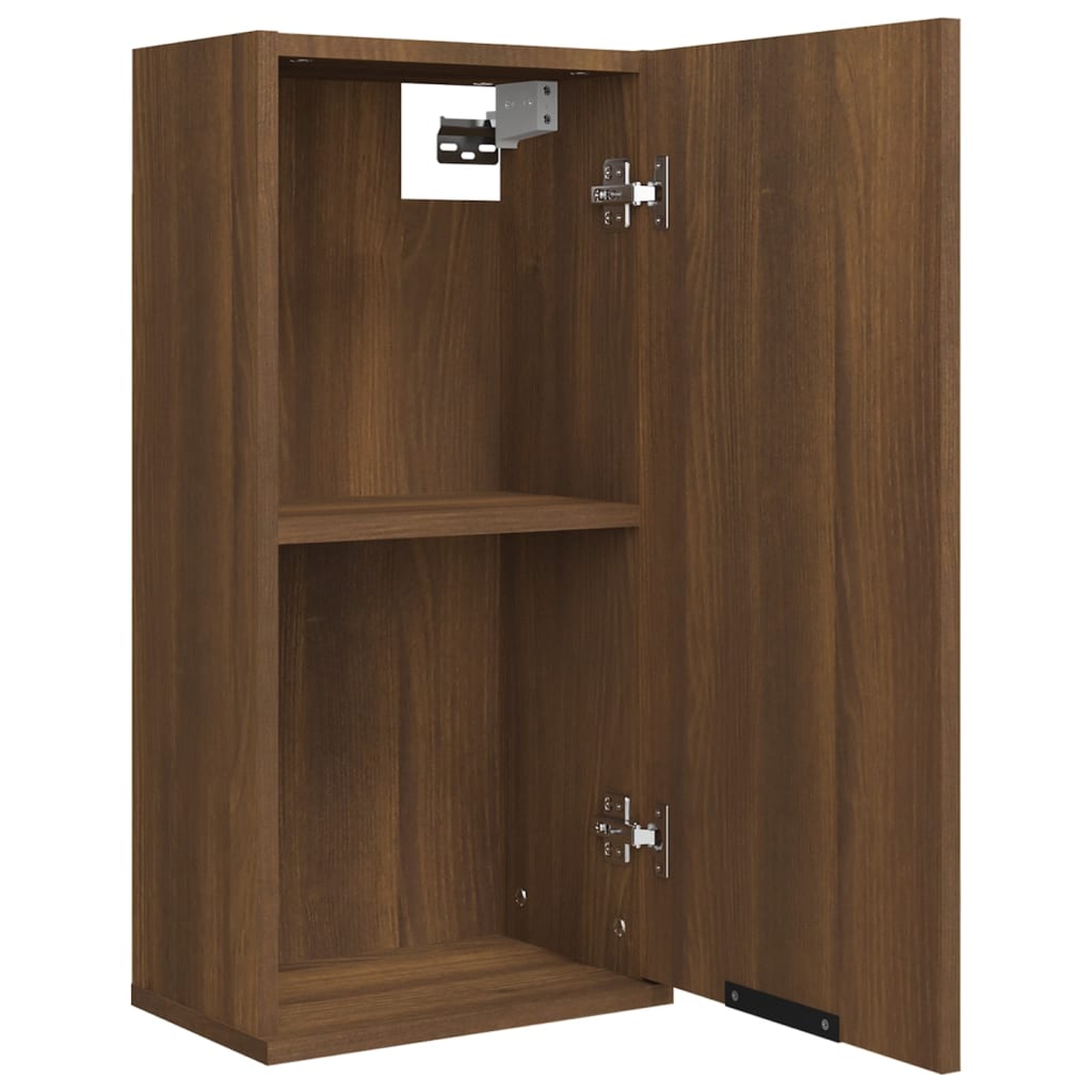 vidaXL Armoire murale de salle de bain chêne marron 32x20x67 cm