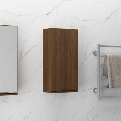 vidaXL Armoire murale de salle de bain chêne marron 32x20x67 cm