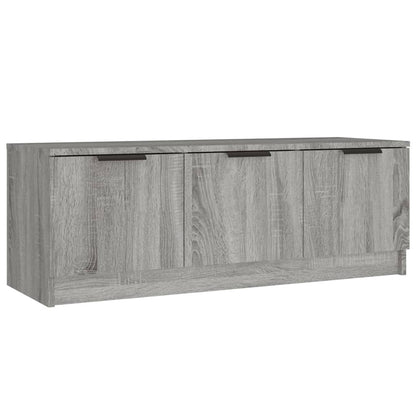 vidaXL Meuble TV gris Sonoma 102x35x36,5 cm Aggloméré