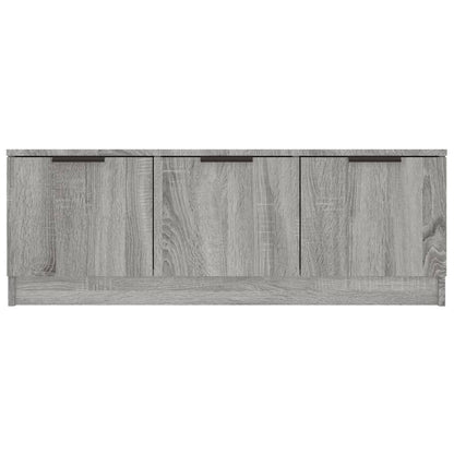 vidaXL Meuble TV gris Sonoma 102x35x36,5 cm Aggloméré