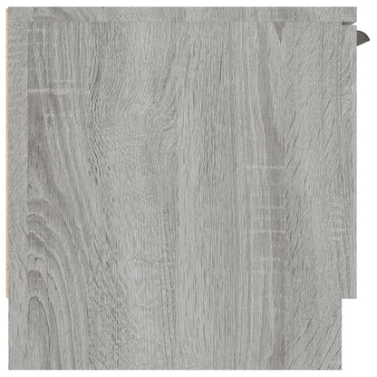 vidaXL Meuble TV gris Sonoma 102x35x36,5 cm Aggloméré