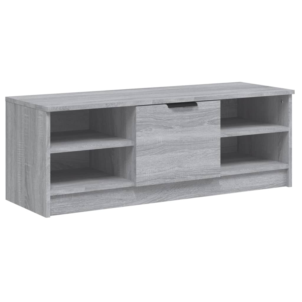 vidaXL Meuble TV Gris Sonoma 102x35,5x36,5 cm Bois d'ingénierie