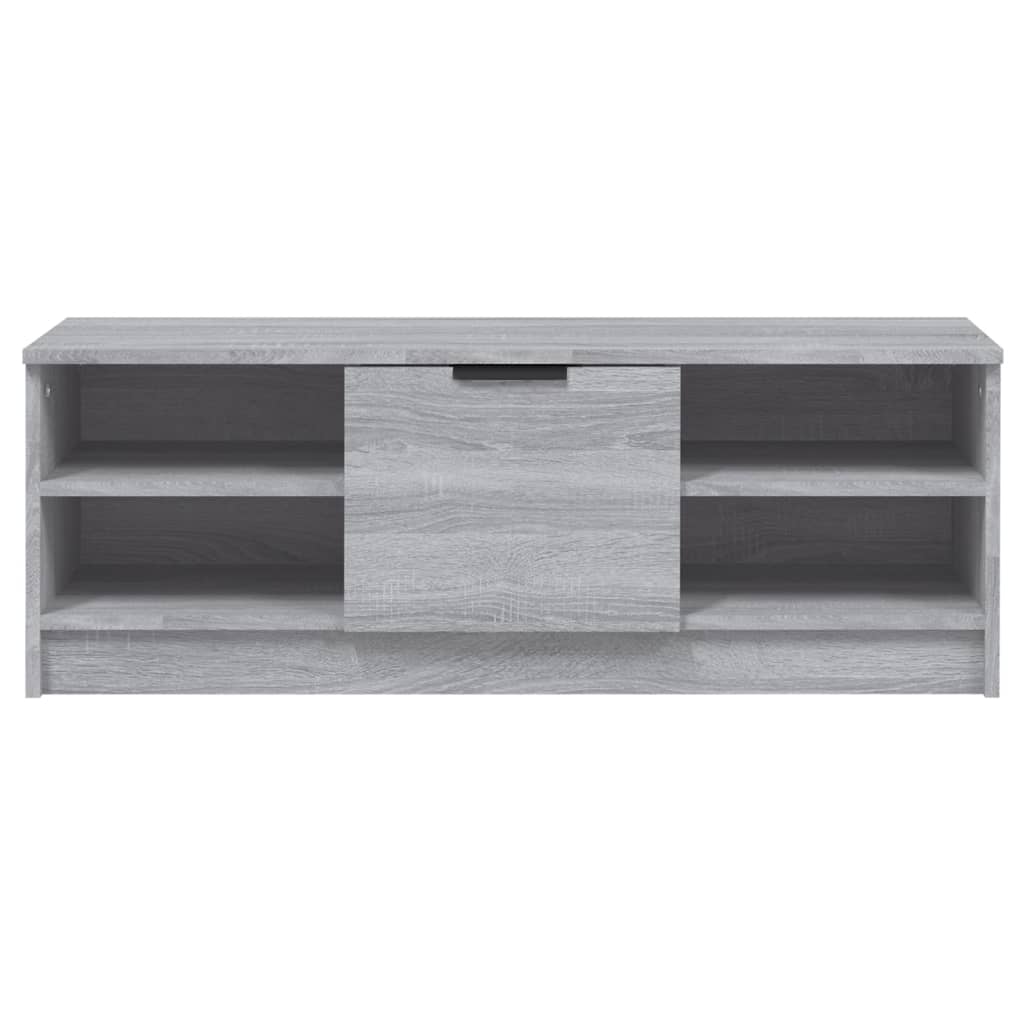 vidaXL Meuble TV Gris Sonoma 102x35,5x36,5 cm Bois d'ingénierie