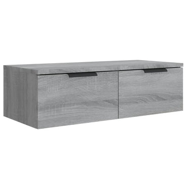 vidaXL Armoire murale gris Sonoma 68x30x20 cm aggloméré