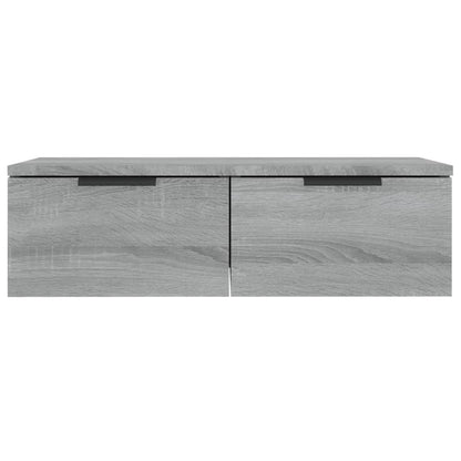 vidaXL Armoire murale gris Sonoma 68x30x20 cm aggloméré