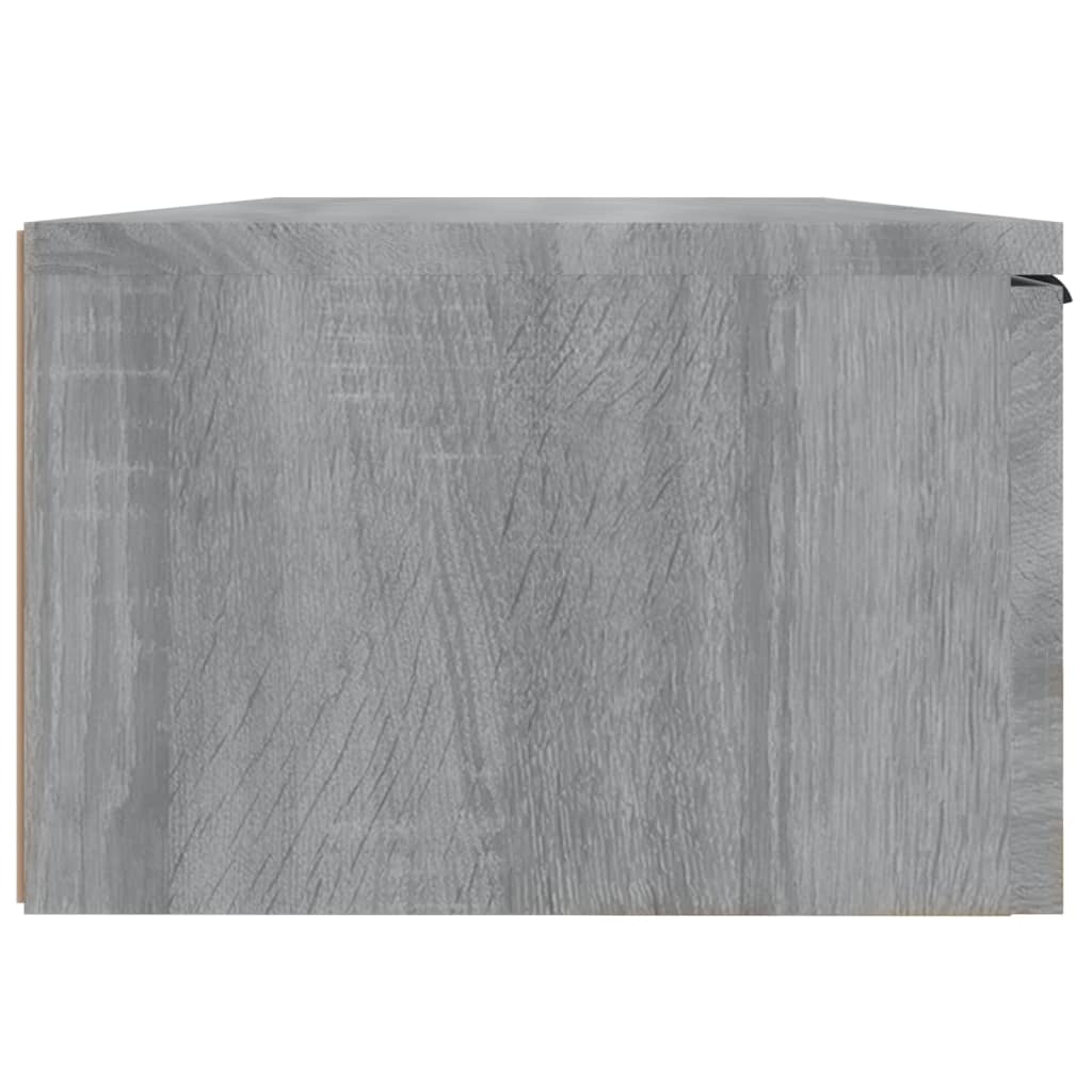 vidaXL Armoire murale gris Sonoma 68x30x20 cm aggloméré