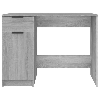 vidaXL Bureau Gris Sonoma 100x50x75 cm Bois d'ingénierie