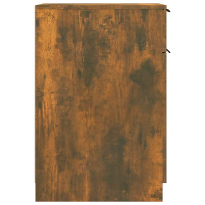 Schreibtischschrank Räuchereiche 33,5x50x75 cm Holzwerkstoff