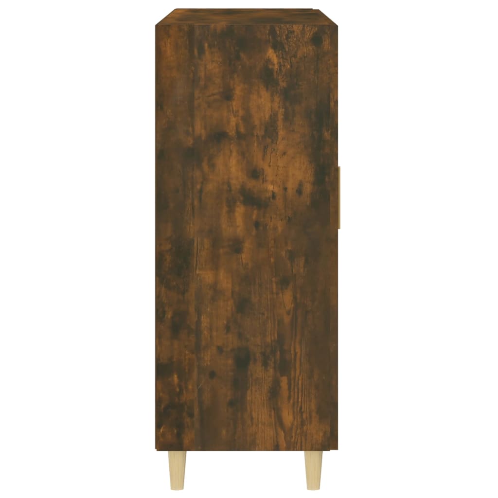 vidaXL Sideboard Räuchereiche 69,5x34x90 cm Holzwerkstoff