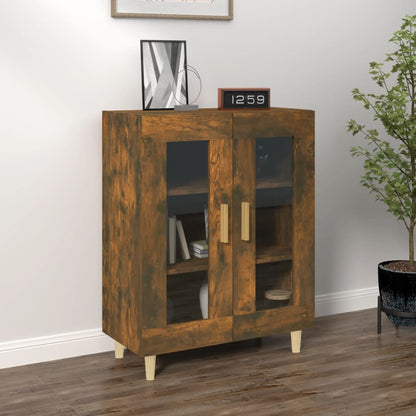 vidaXL Sideboard Räuchereiche 69,5x34x90 cm Holzwerkstoff