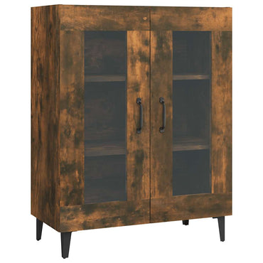 vidaXL Buffet chêne fumé 69,5x34x90 cm Bois d'ingénierie
