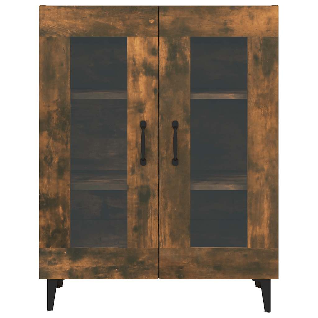 vidaXL Buffet chêne fumé 69,5x34x90 cm Bois d'ingénierie