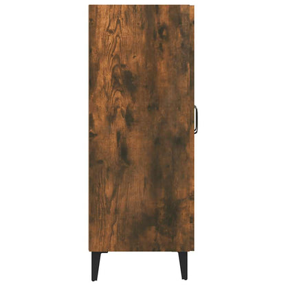 vidaXL Buffet chêne fumé 69,5x34x90 cm Bois d'ingénierie
