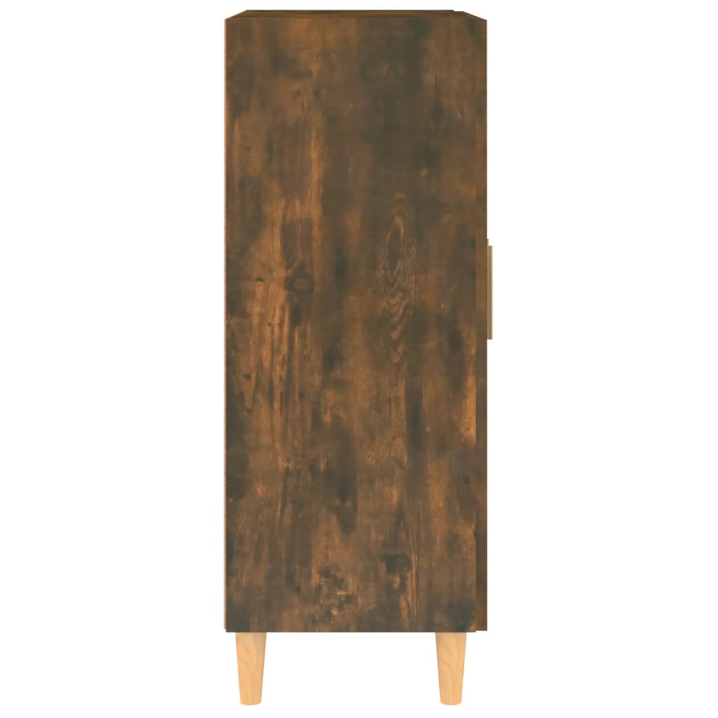 vidaXL Sideboard Räuchereiche 69,5x34x90 cm Holzwerkstoff