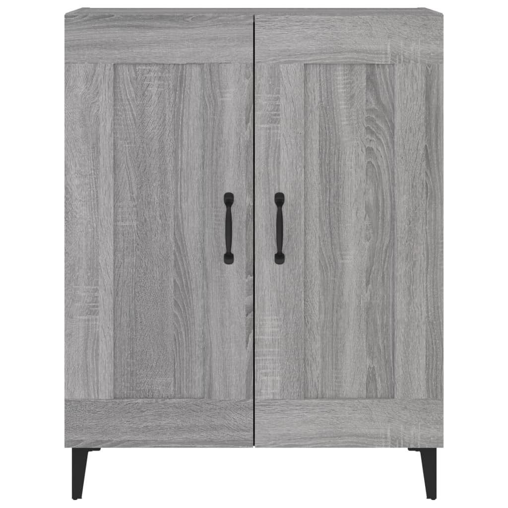 vidaXL Sideboard Grau Sonoma 69,5x34x90 cm Holzwerkstoff