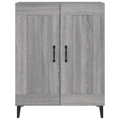vidaXL Sideboard Grau Sonoma 69,5x34x90 cm Holzwerkstoff