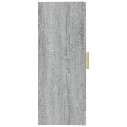 vidaXL Hängeschrank Grau Sonoma 69,5x34x90 cm