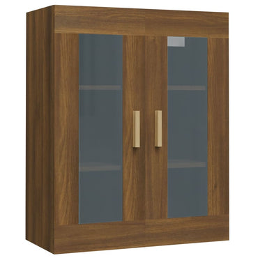 vidaXL Armoire murale aspect chêne marron 69,5x34x90 cm