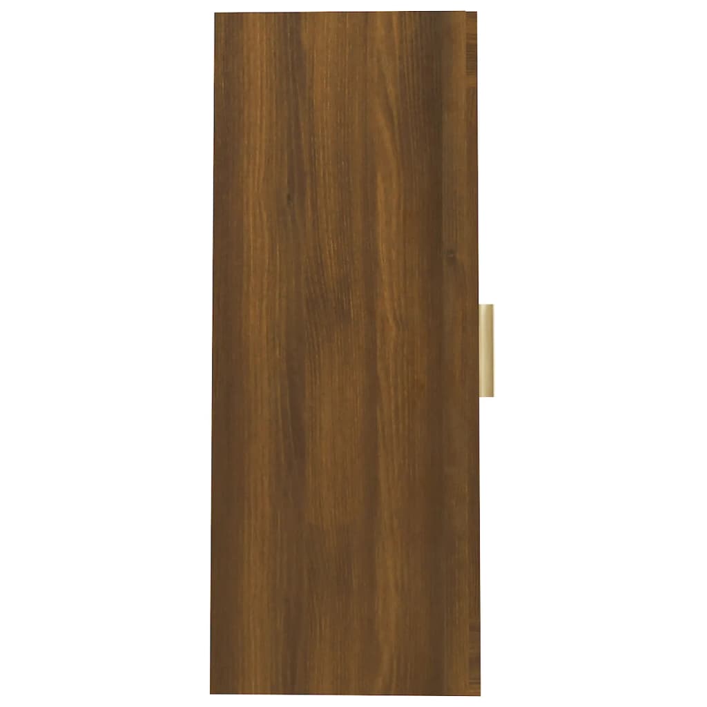 vidaXL Armoire murale aspect chêne marron 69,5x34x90 cm