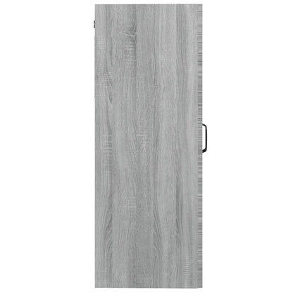 vidaXL Meuble haut gris Sonoma 69,5x34x90 cm