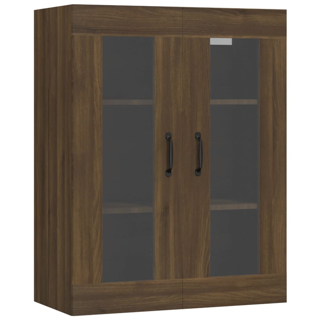 vidaXL Armoire murale aspect chêne marron 69,5x34x90 cm