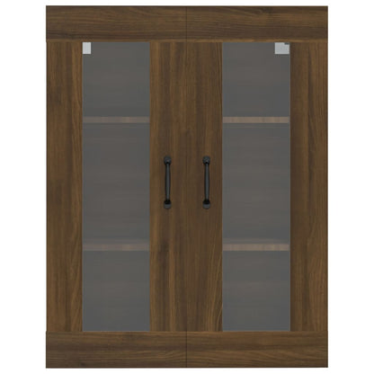 vidaXL Armoire murale aspect chêne marron 69,5x34x90 cm
