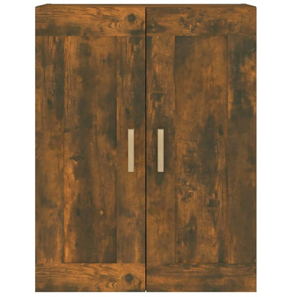 vidaXL Wandschrank Räuchereiche 69,5x32,5x90 cm Holzwerkstoff