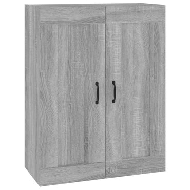 vidaXL Armoire suspendue gris Sonoma 69,5x32,5x90 cm