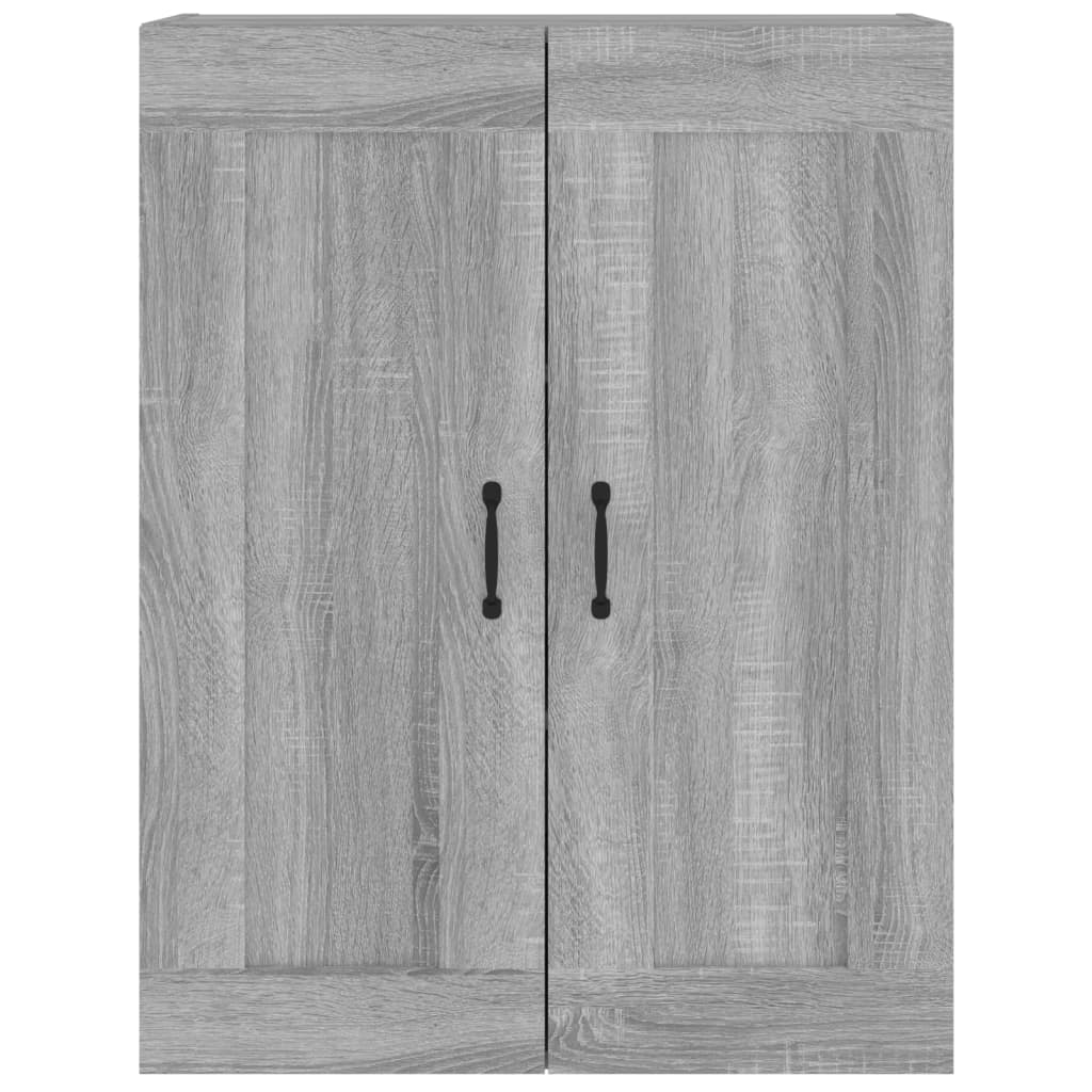 vidaXL Hängeschrank Grau Sonoma 69,5x32,5x90 cm