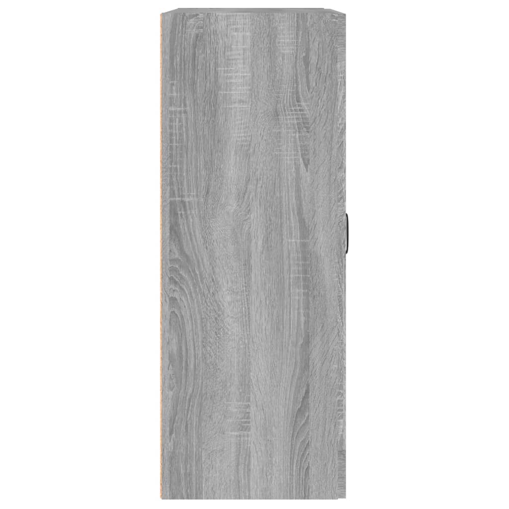 vidaXL Hängeschrank Grau Sonoma 69,5x32,5x90 cm