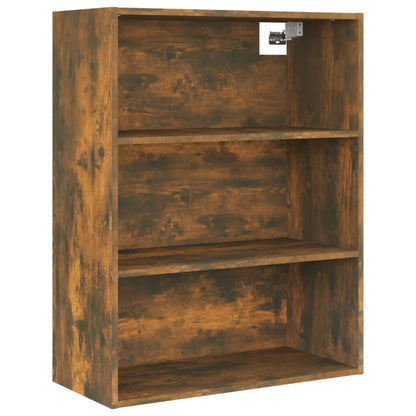 vidaXL Meuble haut chêne fumé 69,5x32,5x90 cm