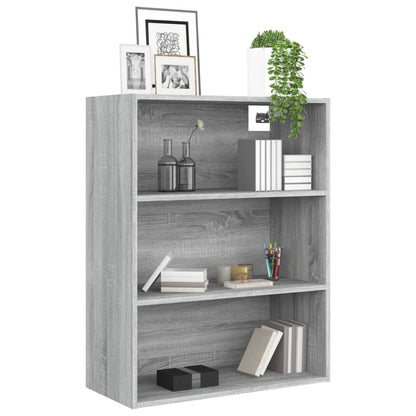 vidaXL Hängeschrank Grau Sonoma 69,5x32,5x90 cm