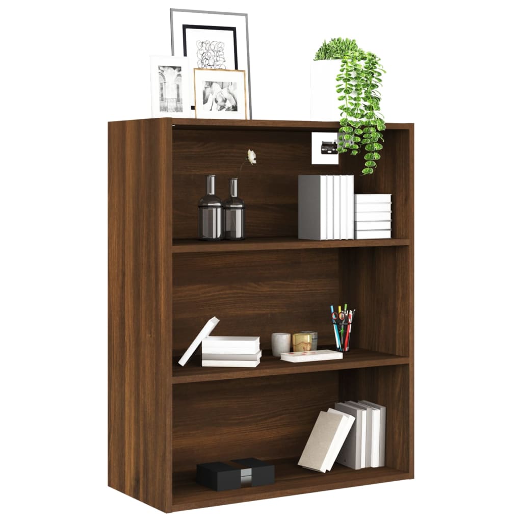 vidaXL Armoire murale aspect chêne marron 69,5x32,5x90 cm