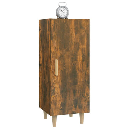 vidaXL Sideboard Räuchereiche 34,5x34x90 cm Holzwerkstoff