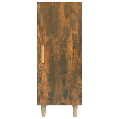 vidaXL Sideboard Räuchereiche 34,5x34x90 cm Holzwerkstoff