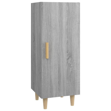 vidaXL Bahut gris Sonoma 34,5x34x90 cm Bois d'ingénierie