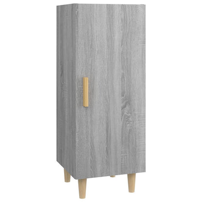 vidaXL Bahut gris Sonoma 34,5x34x90 cm Bois d'ingénierie