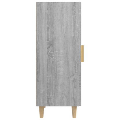 vidaXL Bahut gris Sonoma 34,5x34x90 cm Bois d'ingénierie