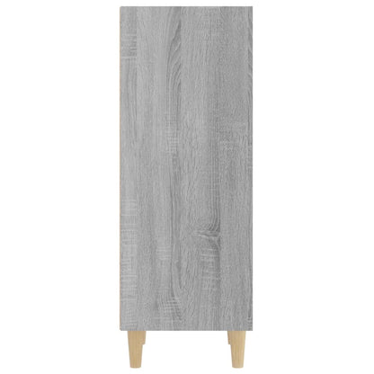 vidaXL Sideboard Grau Sonoma 34,5x32,5x90 cm Holzwerkstoff