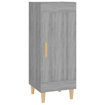 vidaXL Bahut gris Sonoma 34,5x34x90 cm Bois d'ingénierie