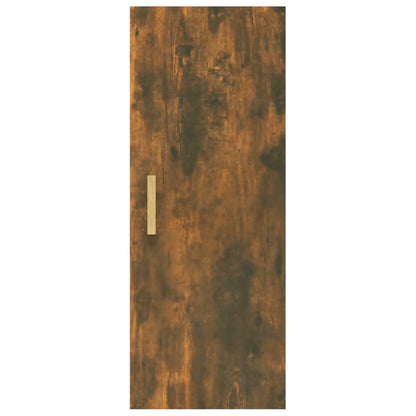 vidaXL Wandschrank Räuchereiche 34,5x34x90 cm Holzwerkstoff