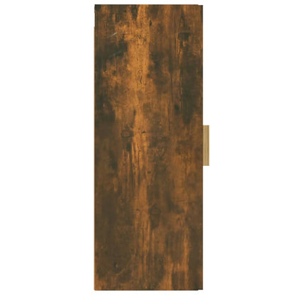 vidaXL Wandschrank Räuchereiche 34,5x34x90 cm Holzwerkstoff